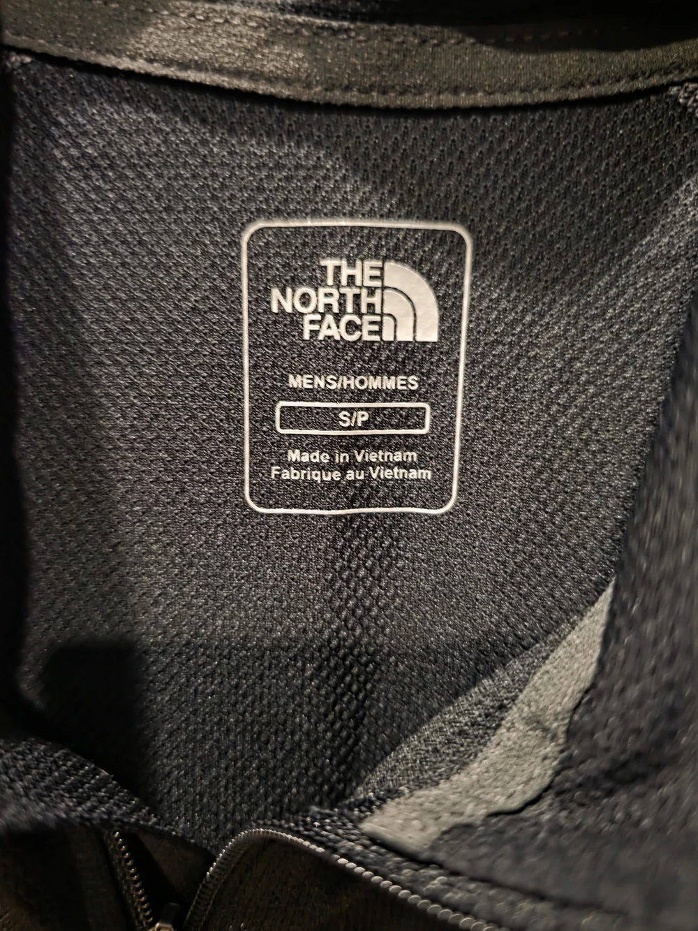 The North Face Black Quarter-Zip Performance Pullover FlashDry Size S